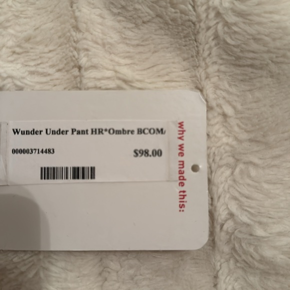 Lululemon Wunder Under Pant HR ombre - Picture 4 of 4